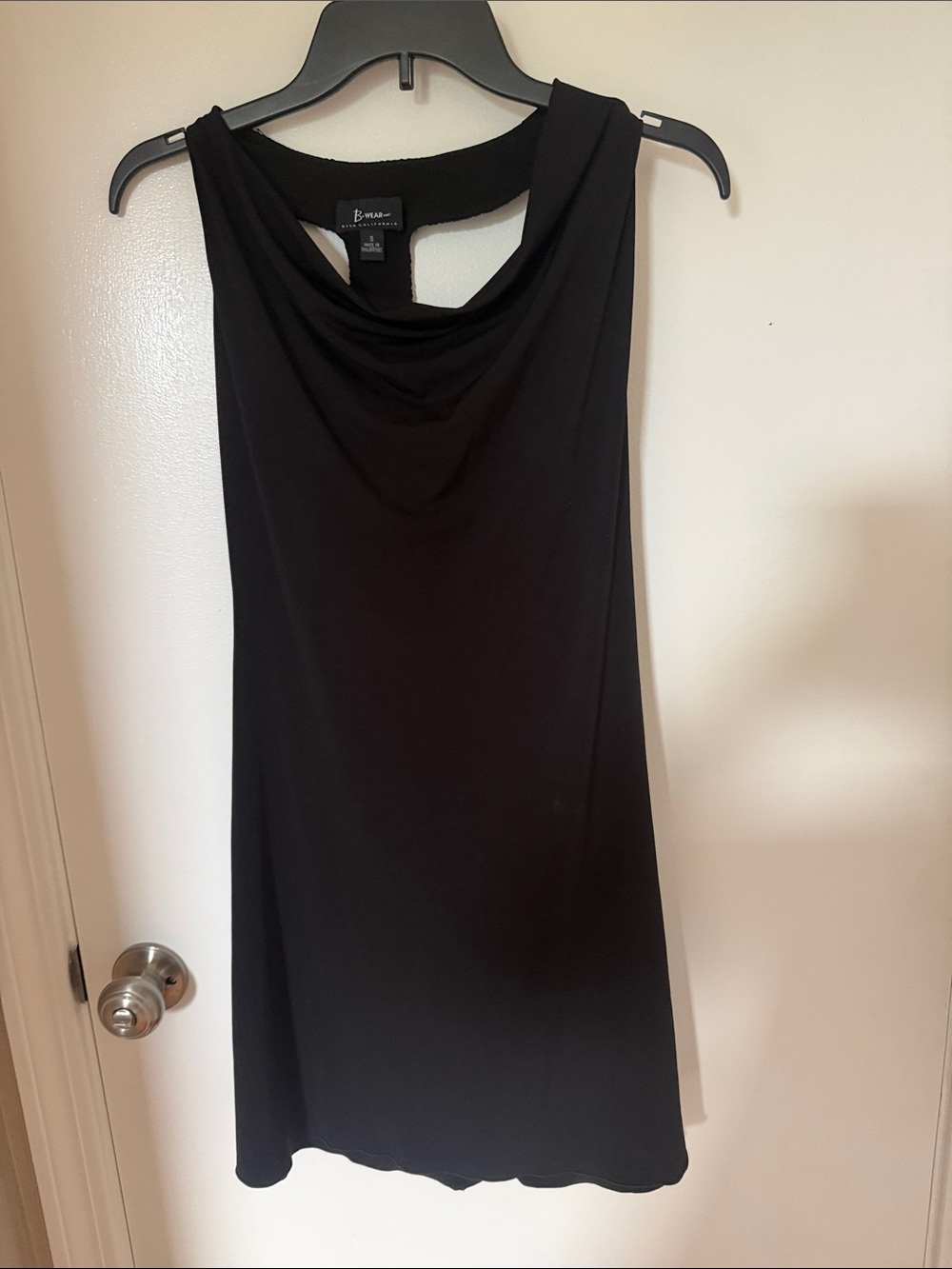 BCBG Black Sleeveless  Mini Dress